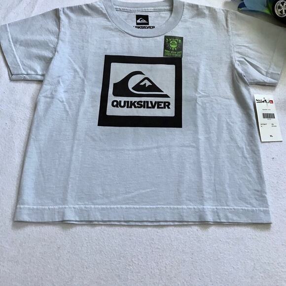 Quicksilver NWT Crop Short Sleeves Shirt Girls XL (14) - Picture 4 of 7